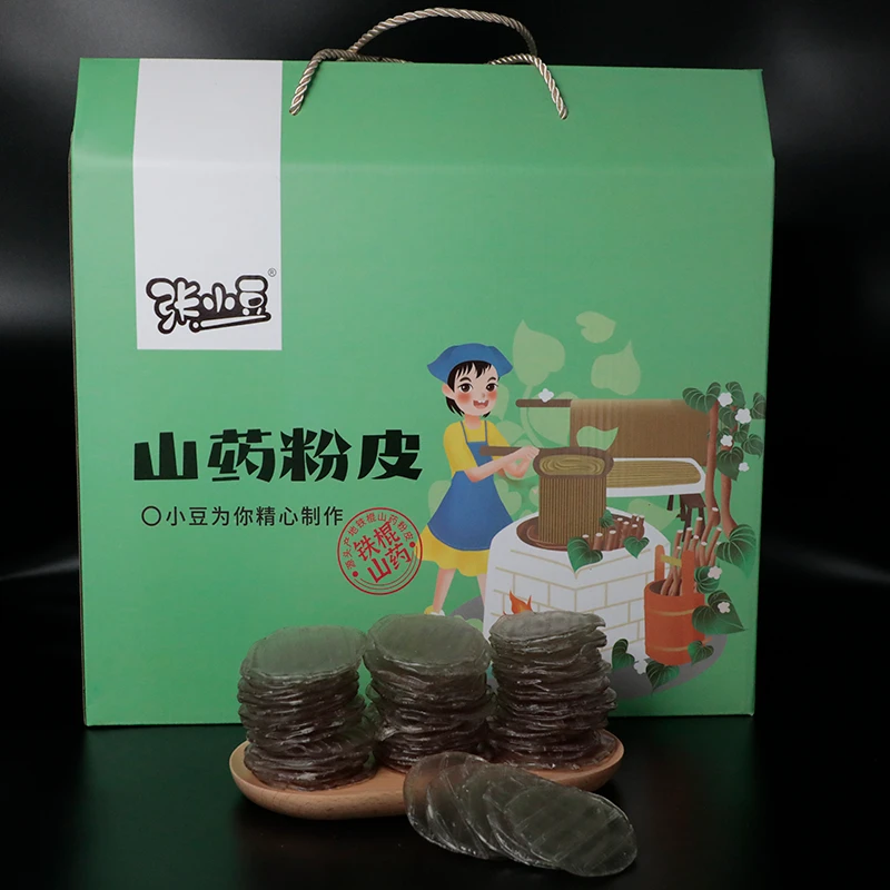 张小豆正宗河南温县铁棍山药粉皮山药粉条健康好食材手工制作500g