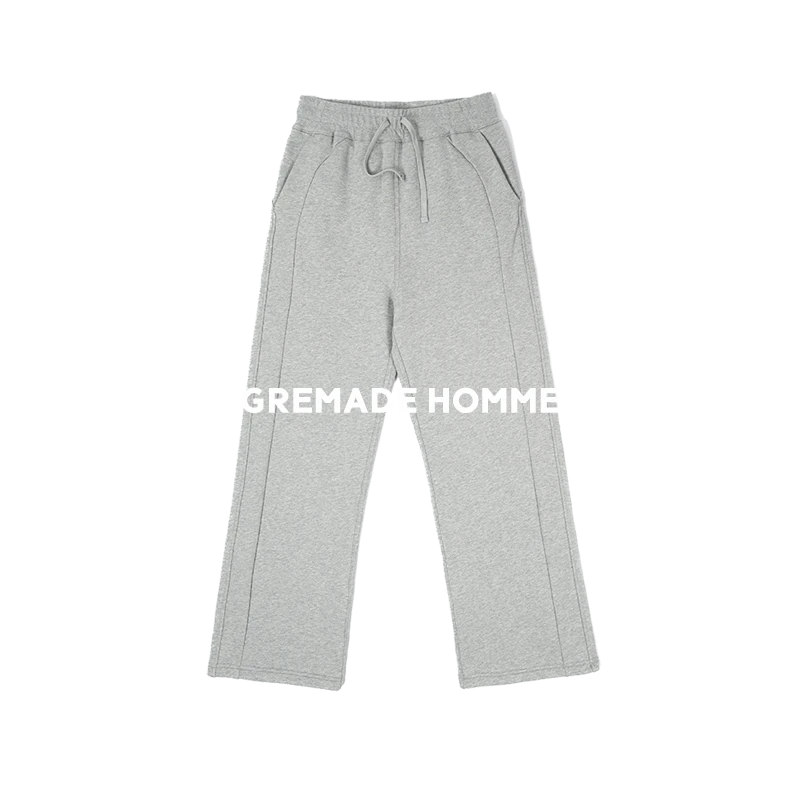 GREMADE 口粮BI入单品加绒宽松直筒休闲运动裤卫裤