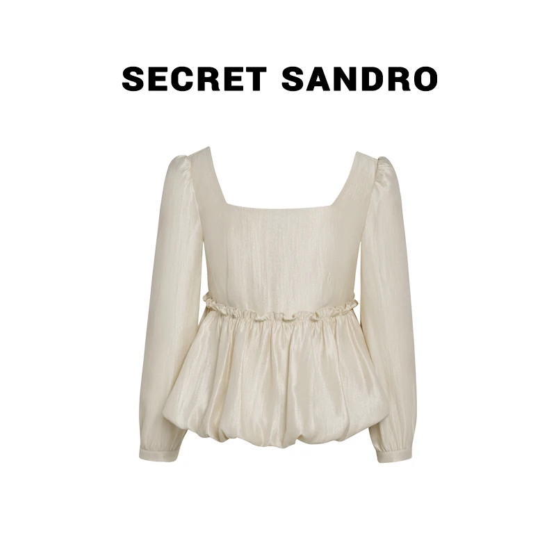 【鎏金岁月】【多娜&Secret Sandro粉丝专享】衬衫 S64213225N
