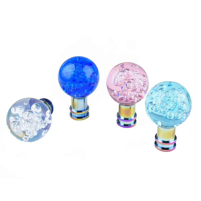 汽车排挡头水晶球透明档把手动挡自动挡通用改装波棍挂挡挡杆头