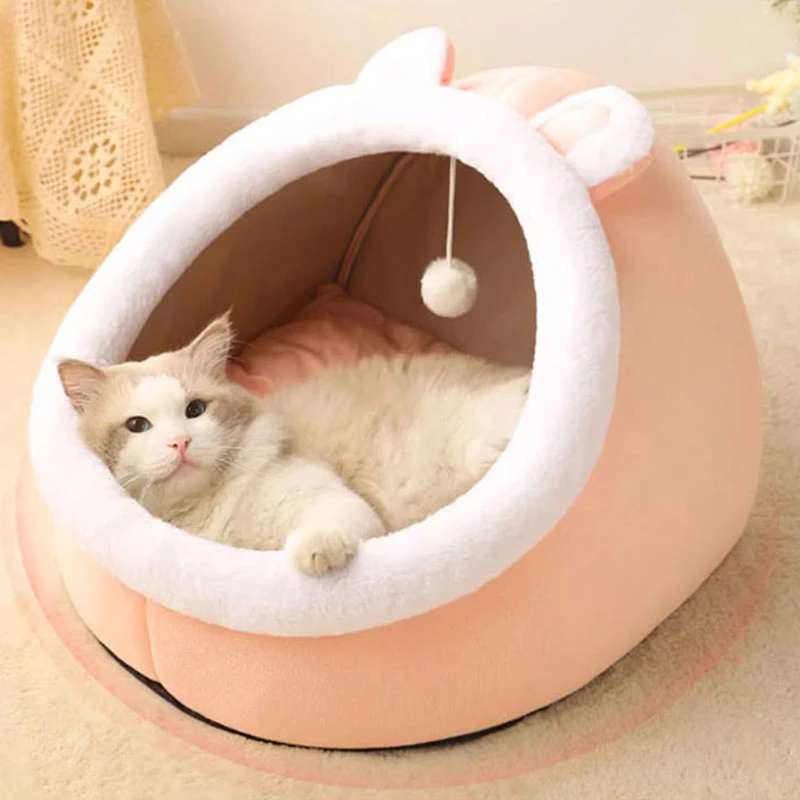 猫窝四季通用猫屋冬季保暖封闭式猫咪房子幼猫小猫床夏天夏季狗窝