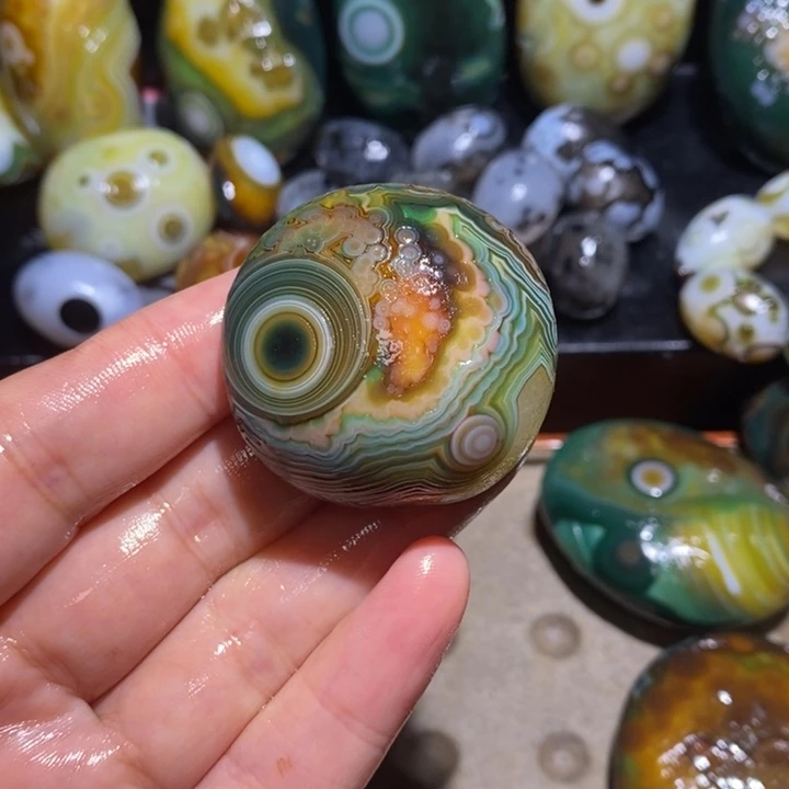 玛瑙/玉髓珠宝奇石未镶嵌慧*