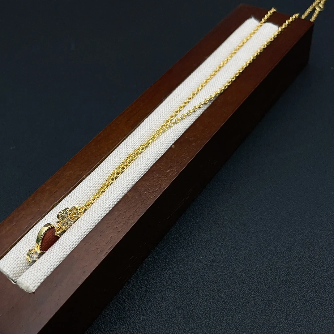 铜合金项链 2363项链气质时尚简约项链坠链  K520