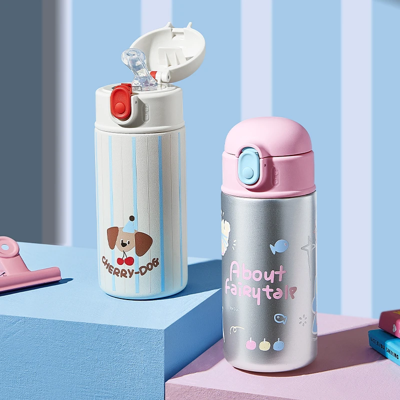 物生物keeper保温杯女高颜值316L内胆杯可爱水杯