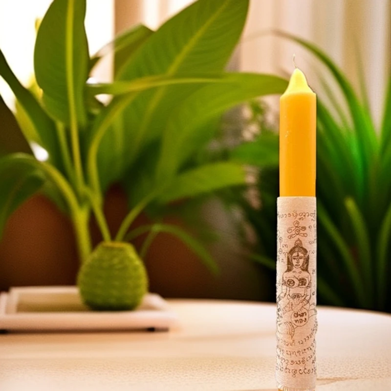 铜合金婚庆饰品 鲁士劈木利米娘娘蜡烛