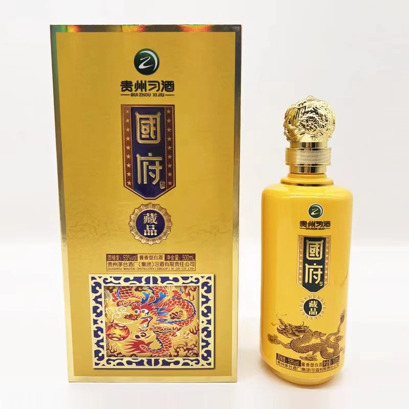 习酒2023年 国府酒酱香型白酒单瓶装53度500ml