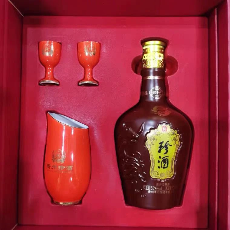 珍酒【2021年】珍酒·珍十五 牛气冲天 酱香型53度白酒53度750ml