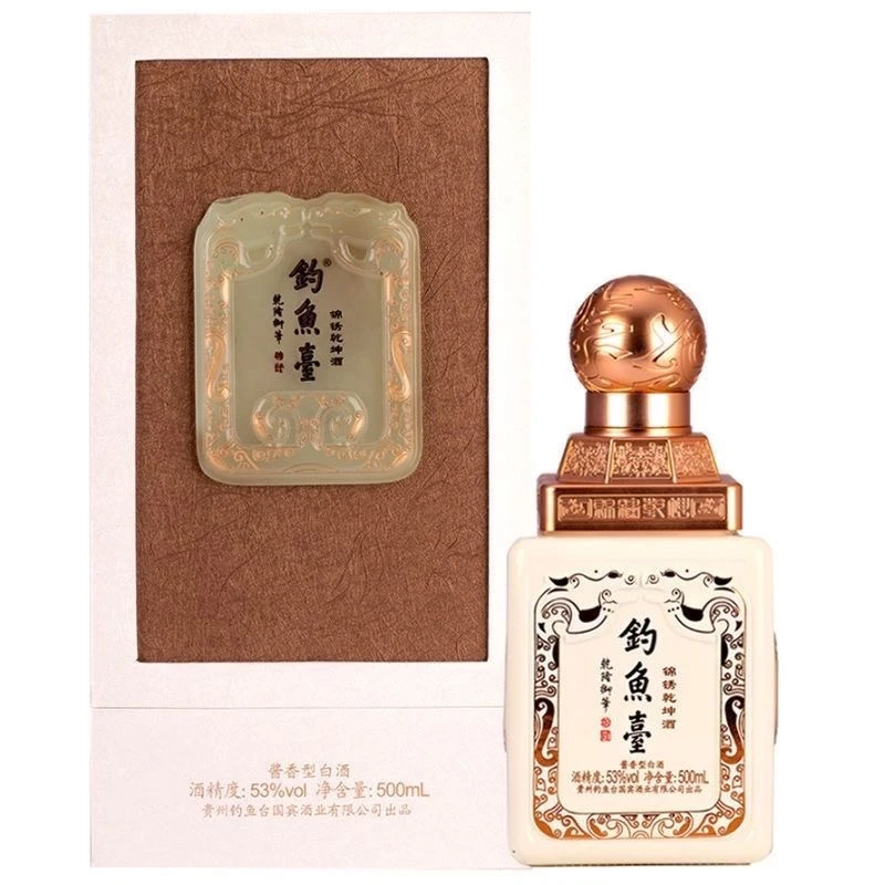 钓鱼台钓鱼台锦绣乾坤酒（酱香型白酒）单瓶装【酒水节】53度500ml