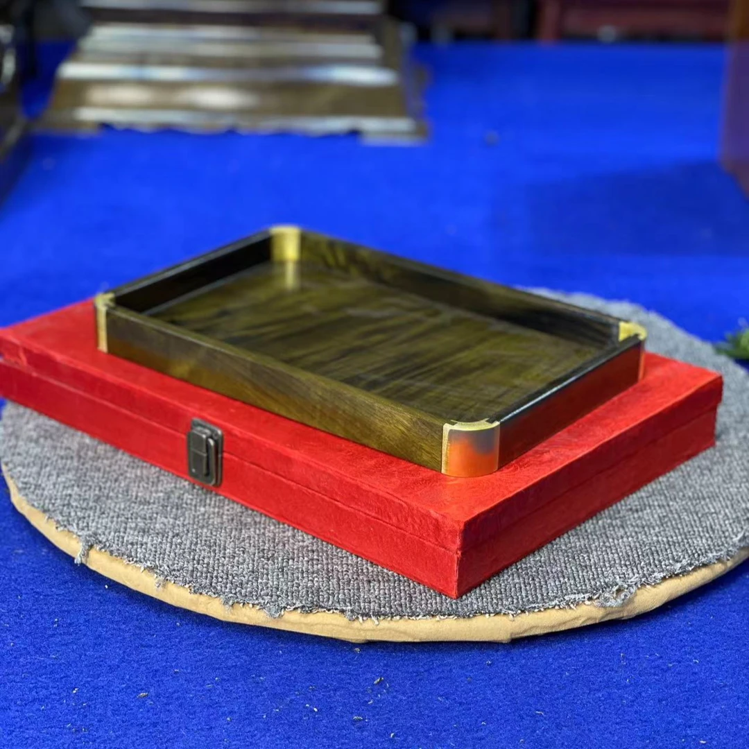 金丝楠木阴沉乌木托盘茶盘（精品通货）