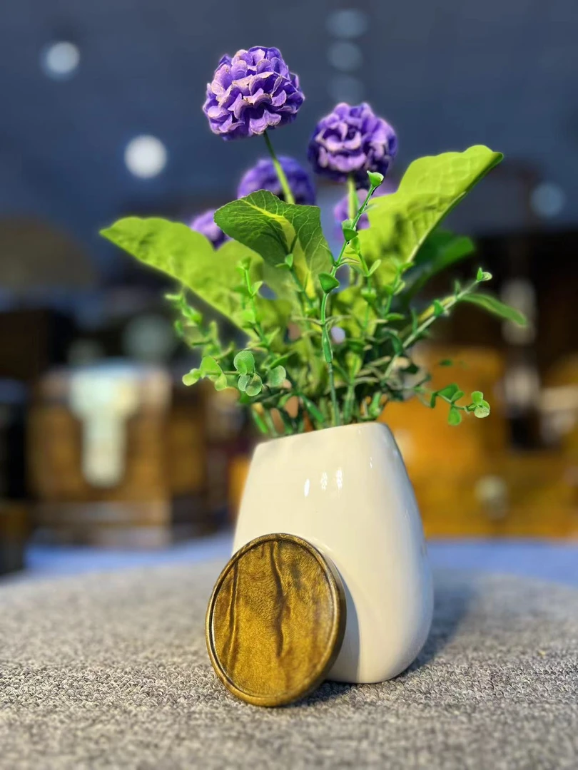 金丝楠木 阴沉乌木 杯垫/个  精品