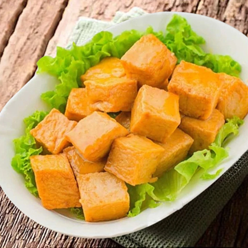 穆斯泰发广河清真鱼豆腐原味2斤5斤装商用火锅装家庭装清真丸子