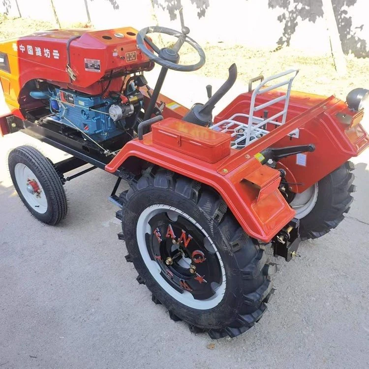 单缸拖拉机小型家用四轮拖拉机农用拖拉机管理机拖拉机新款机械