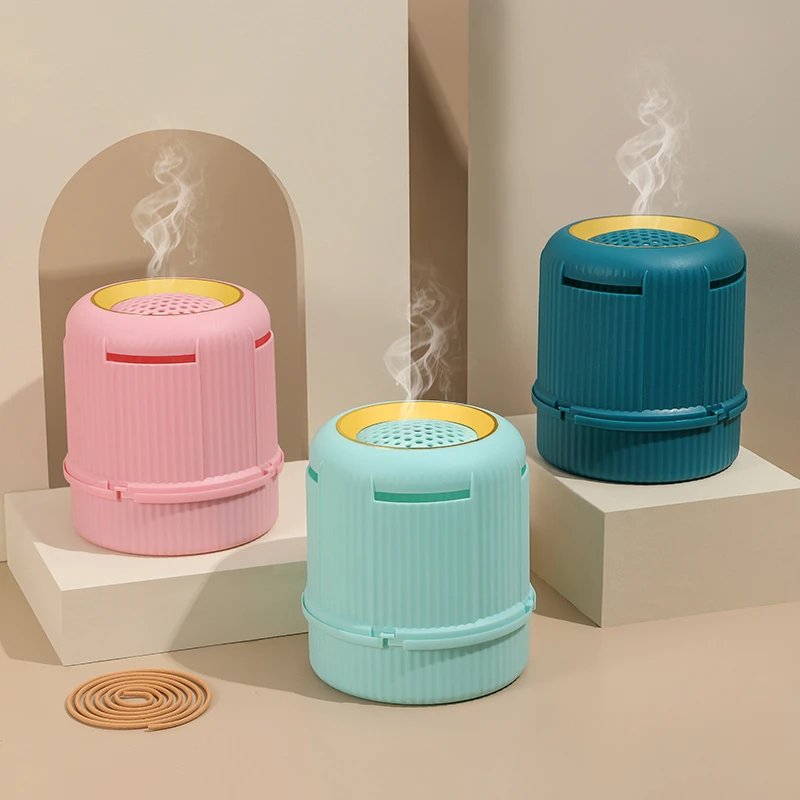 ins家用蚊香架蚊香盒防火蚊香炉防烫带盖蚊香盘装饰品蚊香收纳盒