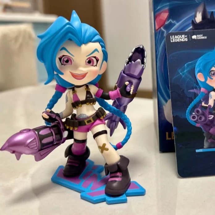 绝版指定款正版英雄联盟经典人物盲盒LOL金克丝手办游戏周边摆件