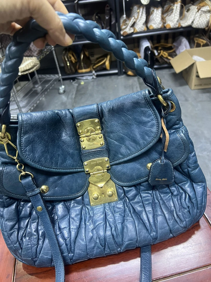 90新 MIU MIU/缪缪 缪缪手提包/12830