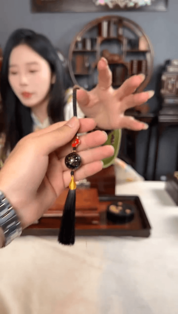 【闪购商品】乌木类成套家具大漆珠子