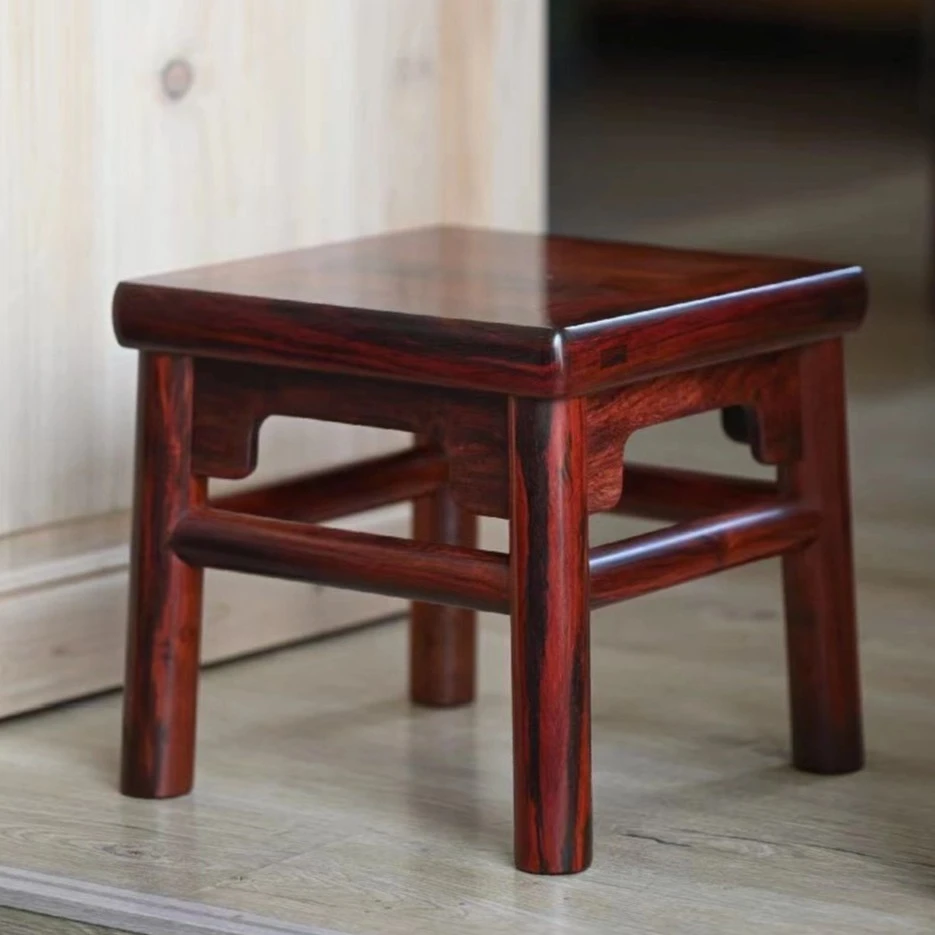 奢侈品印度小叶紫檀富贵凳高端一比一复刻檀香紫檀换鞋凳