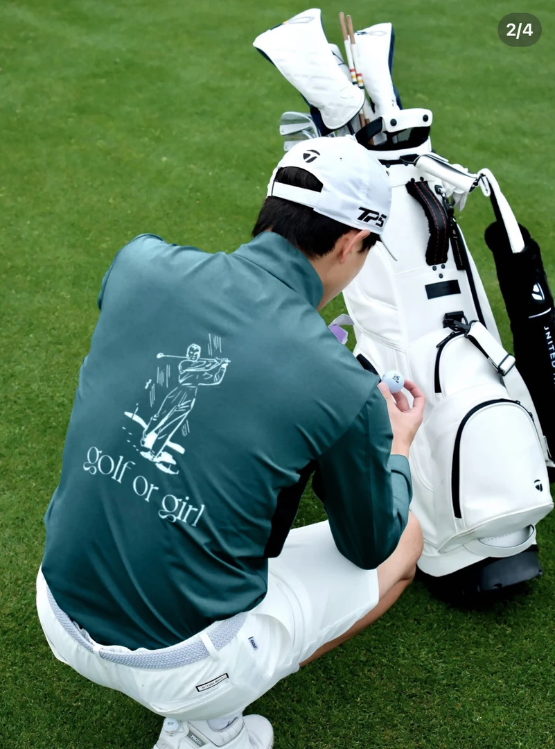 Golf or Girl高尔夫长袖T恤