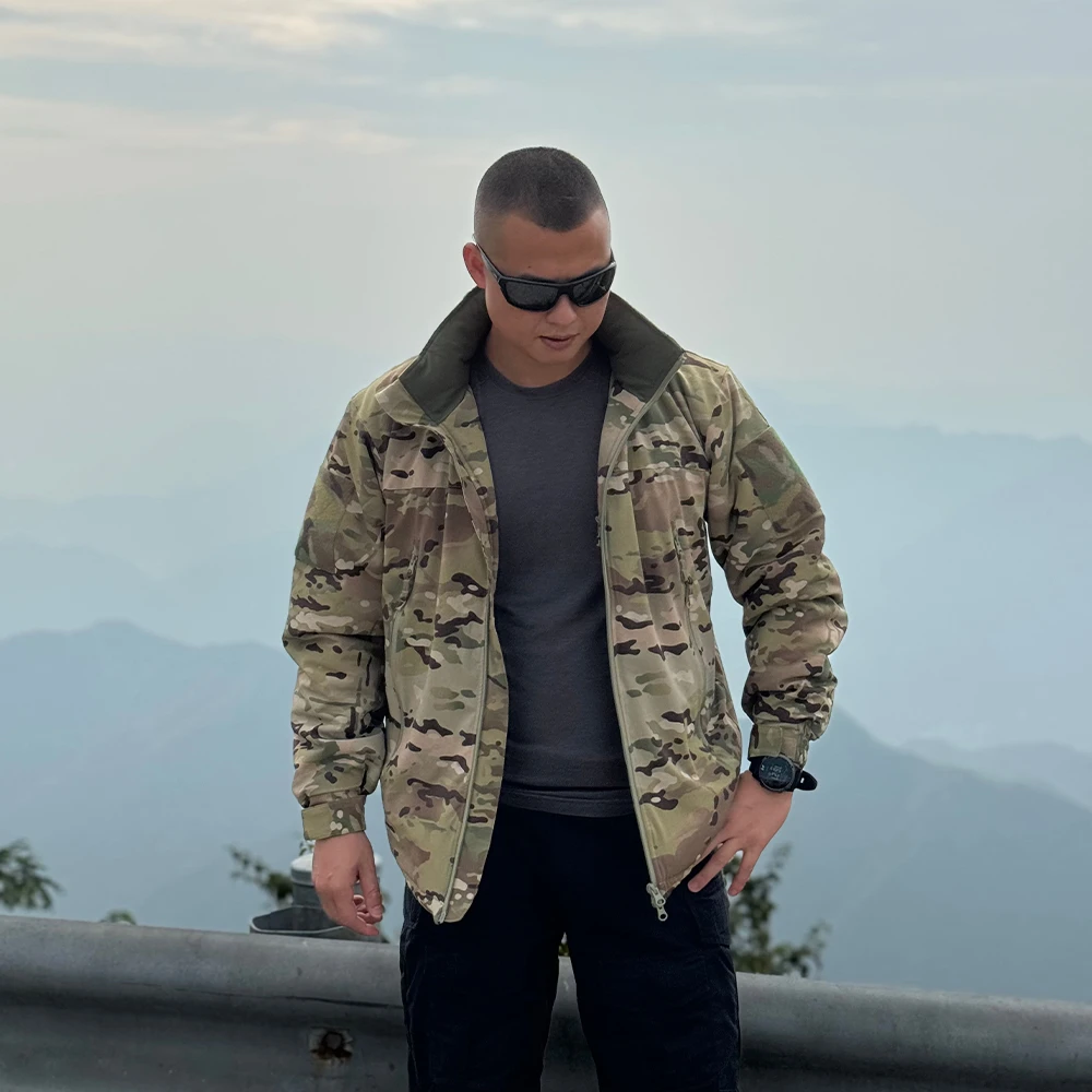 【Second team-江队副】战术户外防风保暖 MC全地形迷彩棉衣冲锋衣