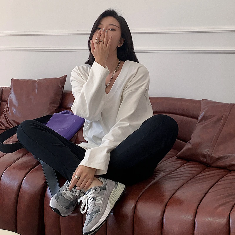 十三粥私服 City walk 加绒保暖小脚裤女冬设计感高腰黑色紧身裤