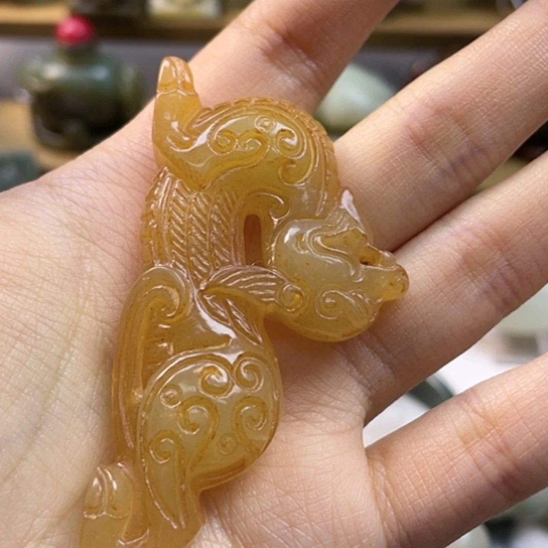 【闪购商品】白玉菩提吊坠15