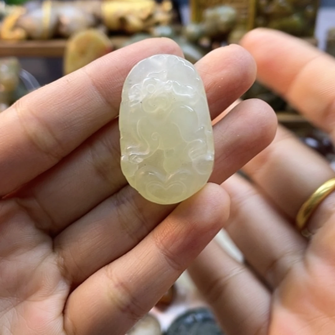 【闪购商品】白玉菩提吊坠29