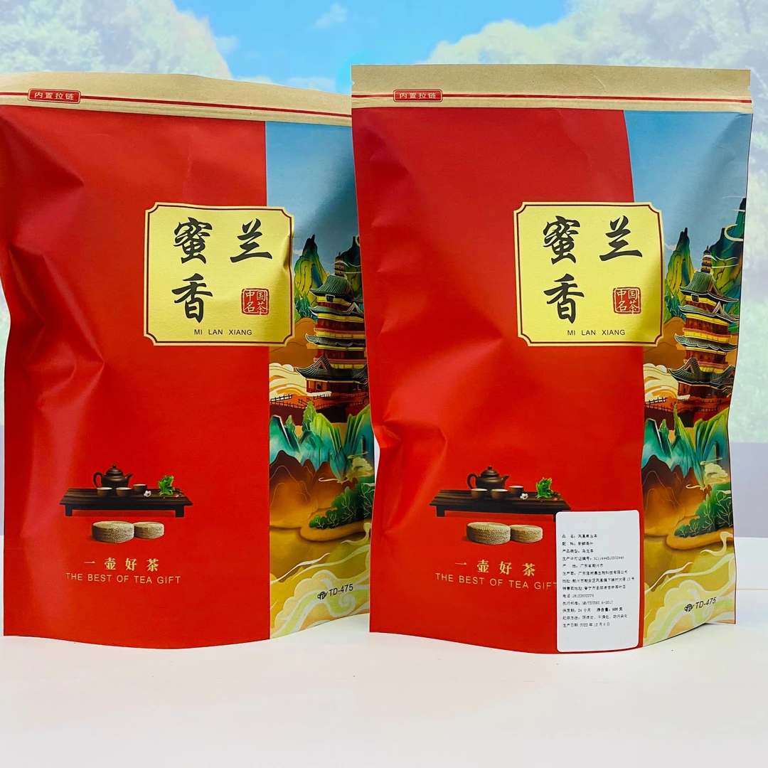 香气清高明显入口茶汤轻柔如绸清甜醇滑. 头春蜜兰香袋子随机