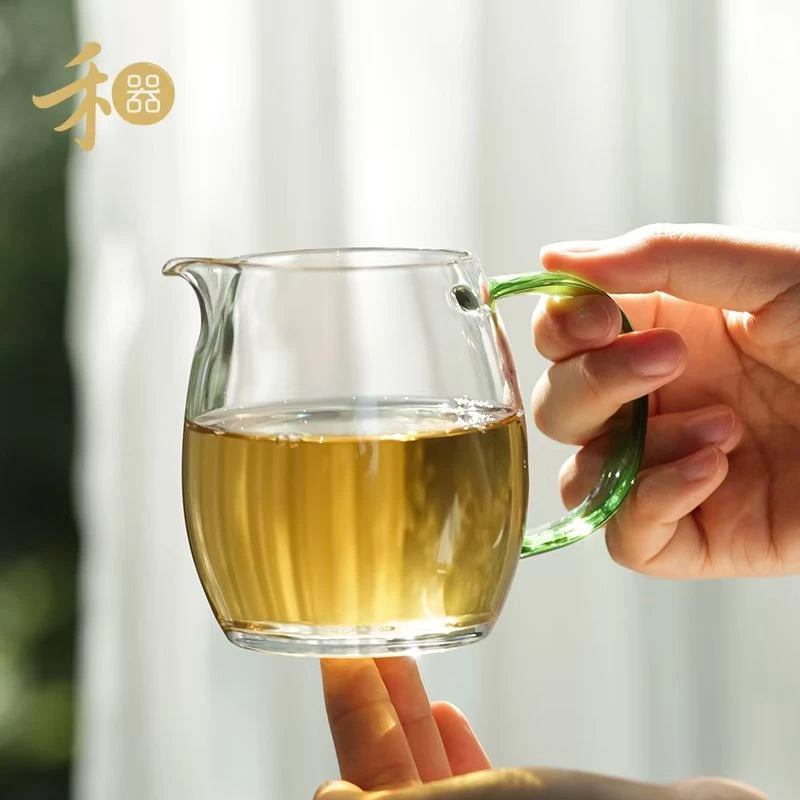 禾器公道杯玻璃高档加厚澄然茶海高硼硅泡茶杯过滤分茶器功夫茶具