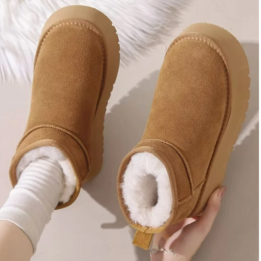 【雪地靴】女款加绒舒适百搭女鞋8603