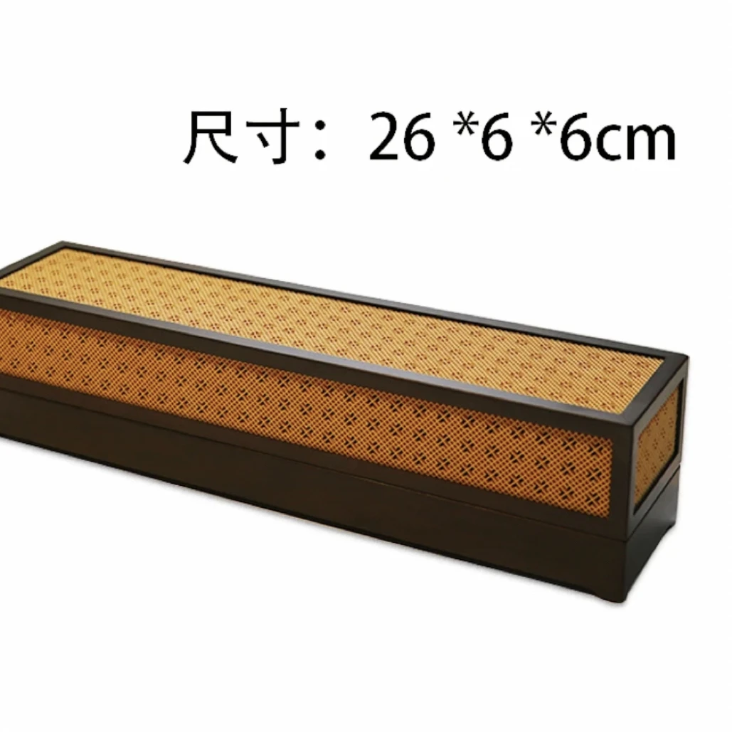 精品香盒、竹制紫光檀复古香炉