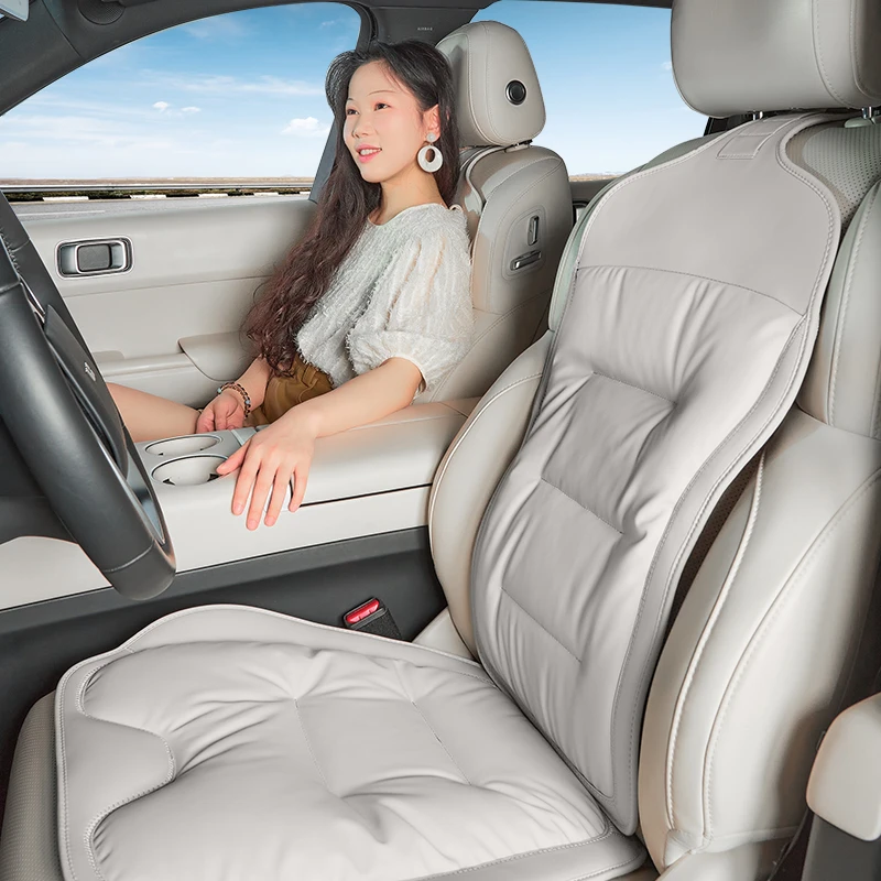 YICARXI汽车坐垫单片主驾驶座椅垫透气吸汗靠背垫四季通用座垫套
