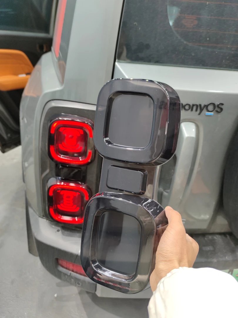 新哈弗猛龙黑武士熏黑灯罩后尾灯倒车灯保护罩改装配件专用升级