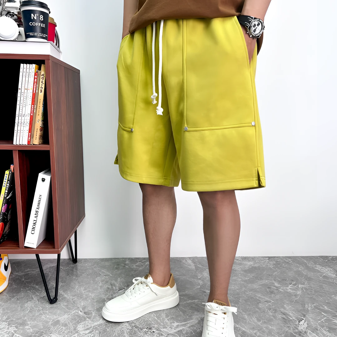 【苏哲】2024新款五分短裤男士美式休闲男装5分裤子夏季薄款中裤潮