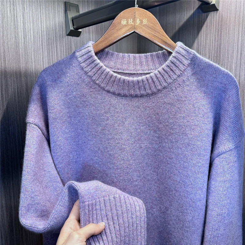 一件过冬！！三股加厚！！！纯山羊绒衫女！