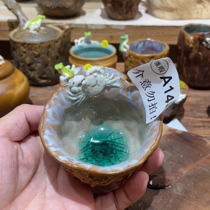 手工制作工艺品青蛙