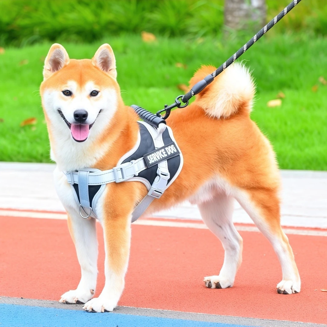 狗狗牵引绳中大型犬遛狗绳胸背带金毛拉布拉多防暴冲背心式狗链子