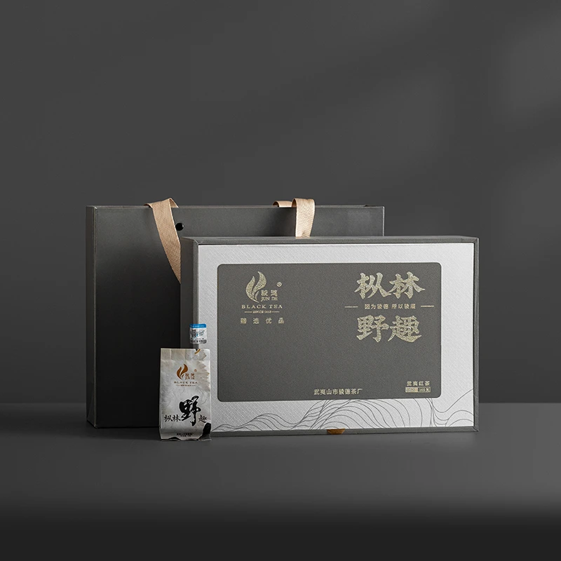 骏德【枞林野趣】105g武夷山桐木关金丝正山小种花香蜜香无松烟松香