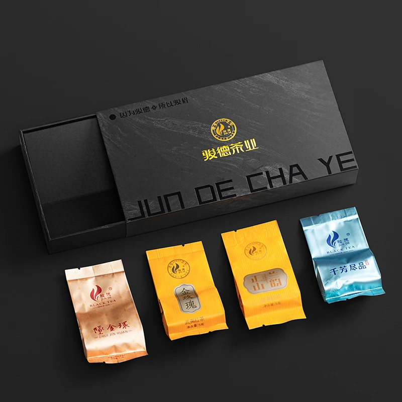 骏德【进阶】花香系列桐木关金丝正山小种花香蜜香无松烟松香特制茶