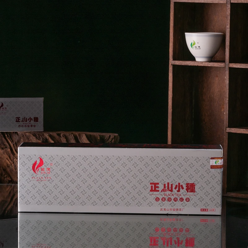 骏德【一级正山小种】武夷山特级正山小种红茶礼盒装松烟香