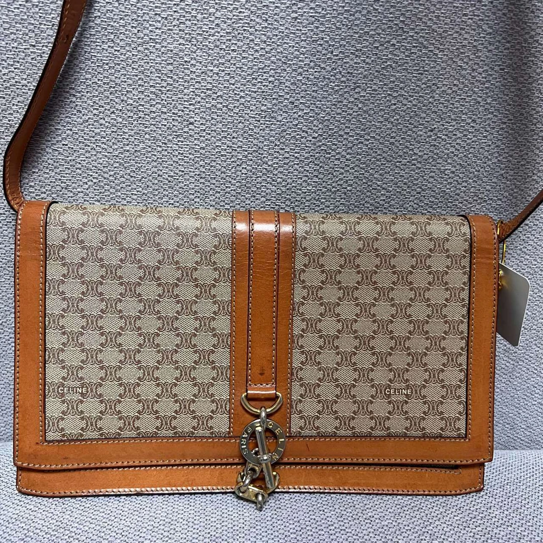 95新 Celine/思琳 箱包/单肩包 冰冰中古vintage/Celine赛琳/斜挎