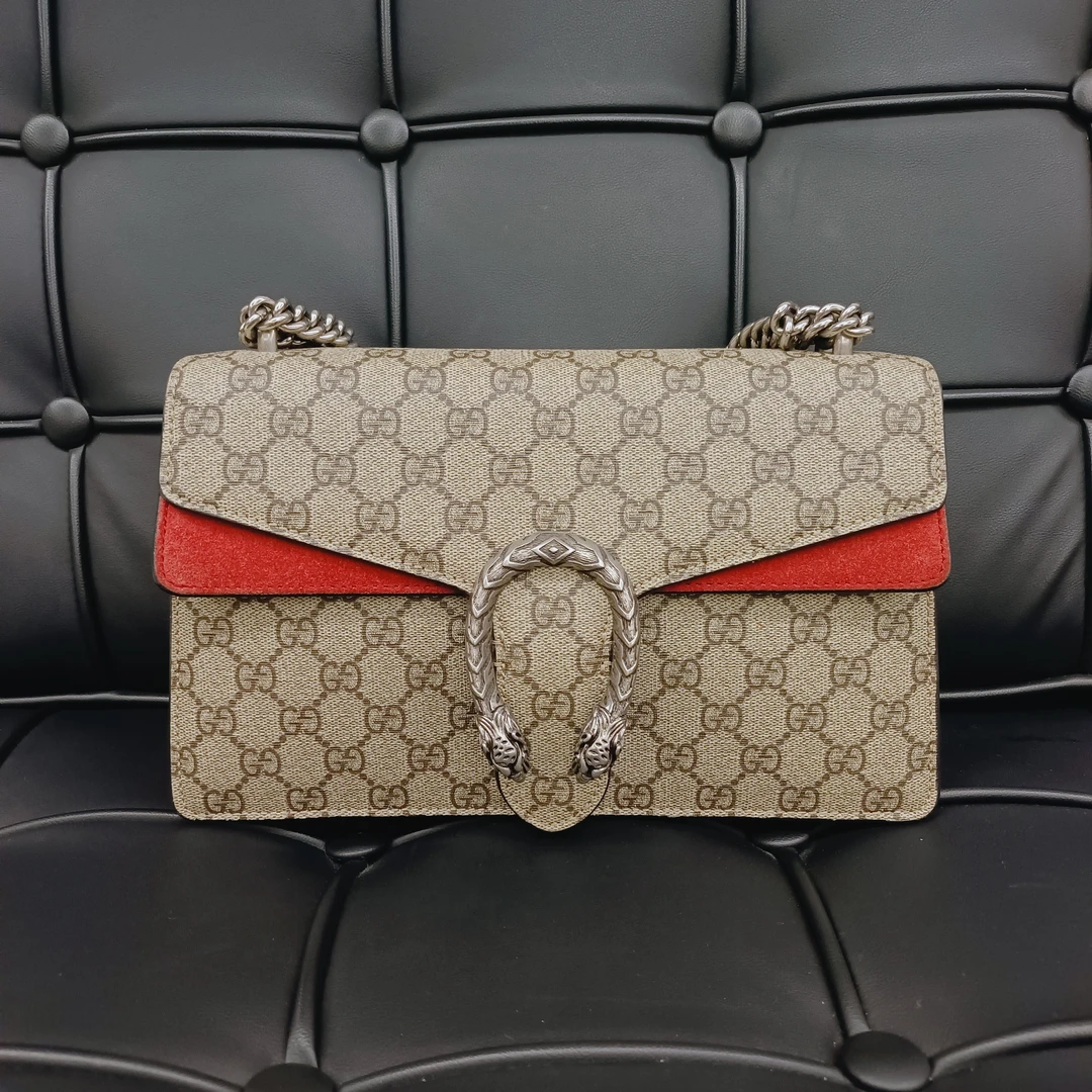 95新 GUCCI/古驰 冰冰中古/古驰/红色酒神