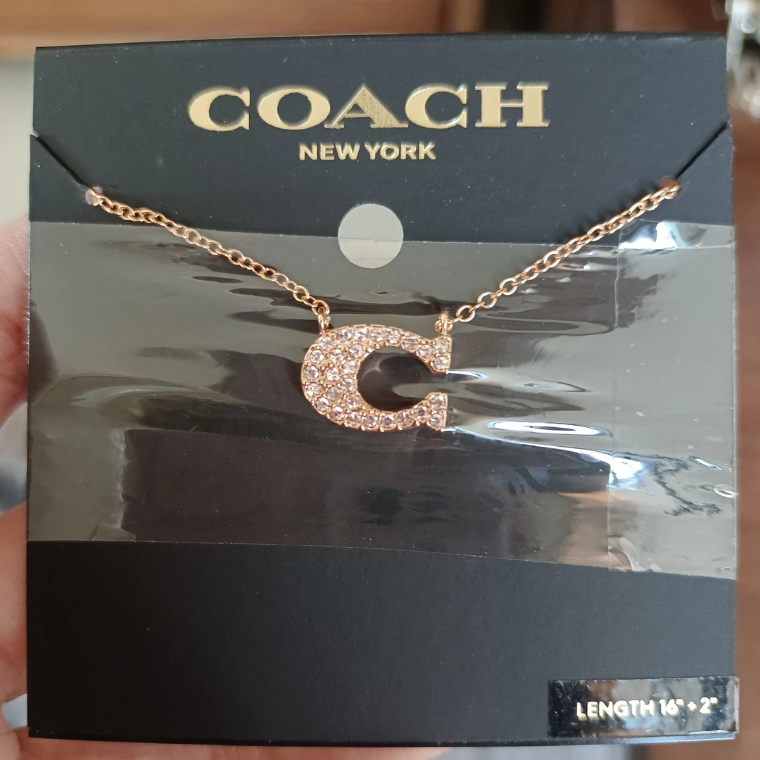 全新未使用 COACH/蔻驰 冰冰中古/COACH/蔻驰/香槟金大C