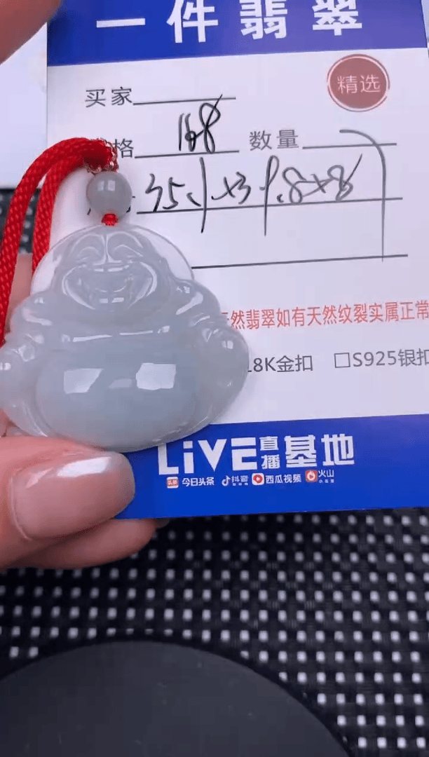 【闪购商品】翡翠颈饰未镶嵌挂件