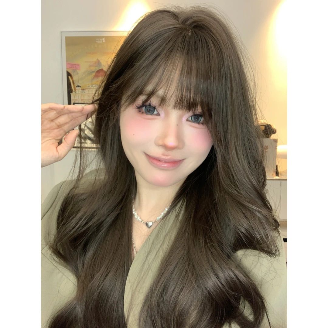 小呆专属-【初夏】假发女蓬松大头皮随意分缝新工艺仿真整顶假发