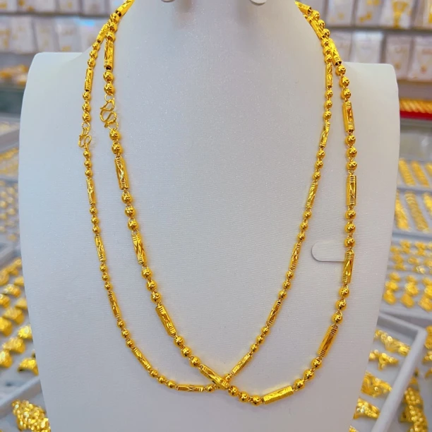 铜合金项链 193时尚新款休闲百搭简约大气50cm项链男女通用款