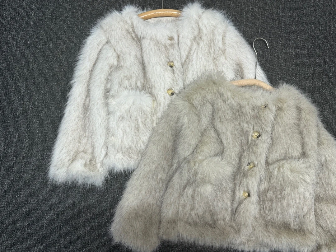 2024新款渐变花色毛毛衣86163