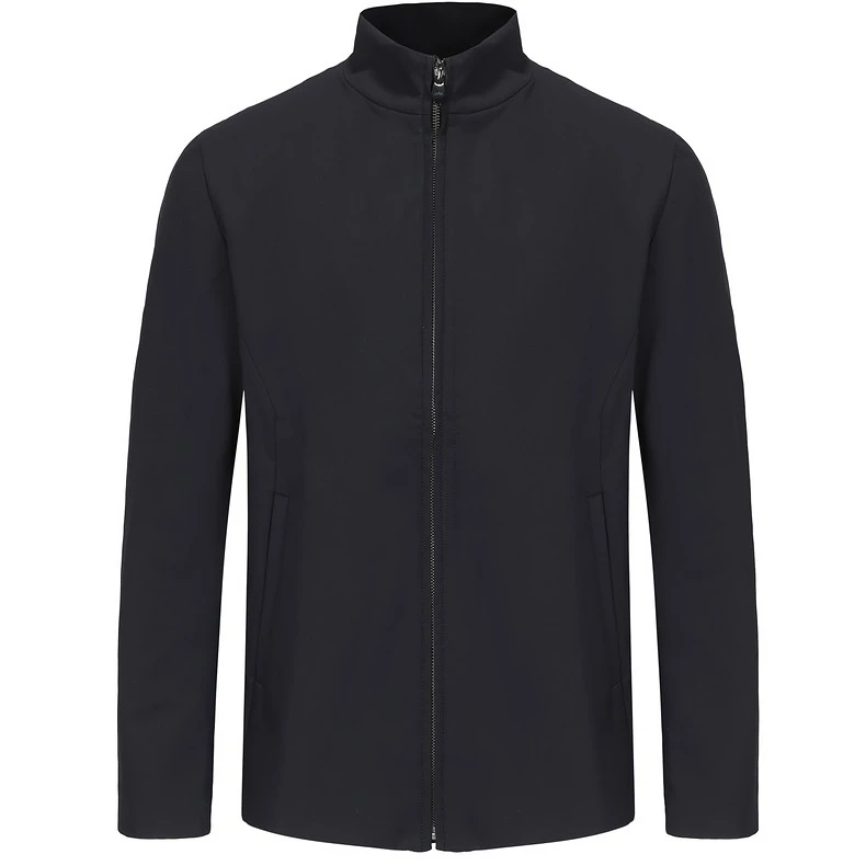 高端立领休闲派克，领子内胆可折卸