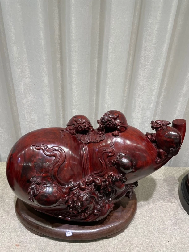 小叶紫檀摆件工艺品链接