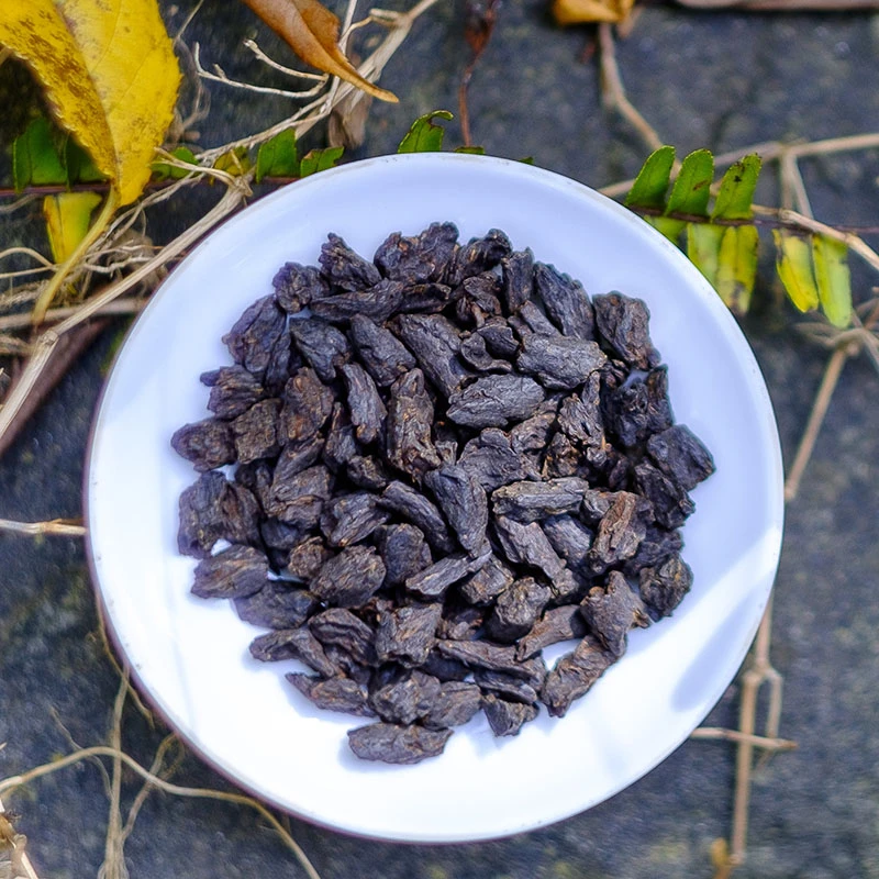 500克 云南普洱茶熟茶糯米香茶化石碎银子礼盒装散茶特好喝一级