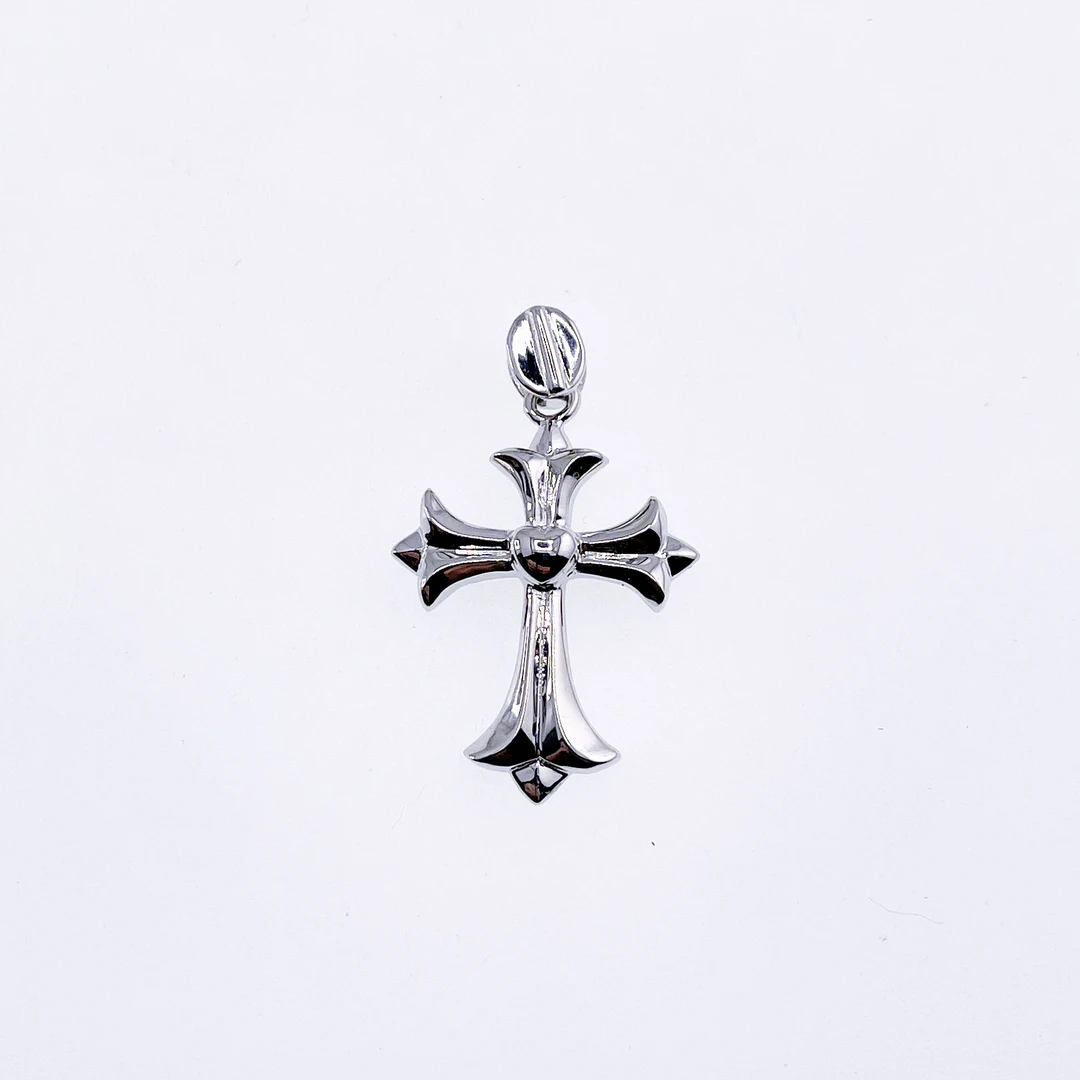 铂金Pt950十字架吊坠4克多